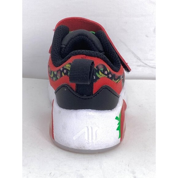 Nike Air Max 200 TD Fruit Sneakers University Red Green Spark Size 6C Toddler - Picture 6 of 10